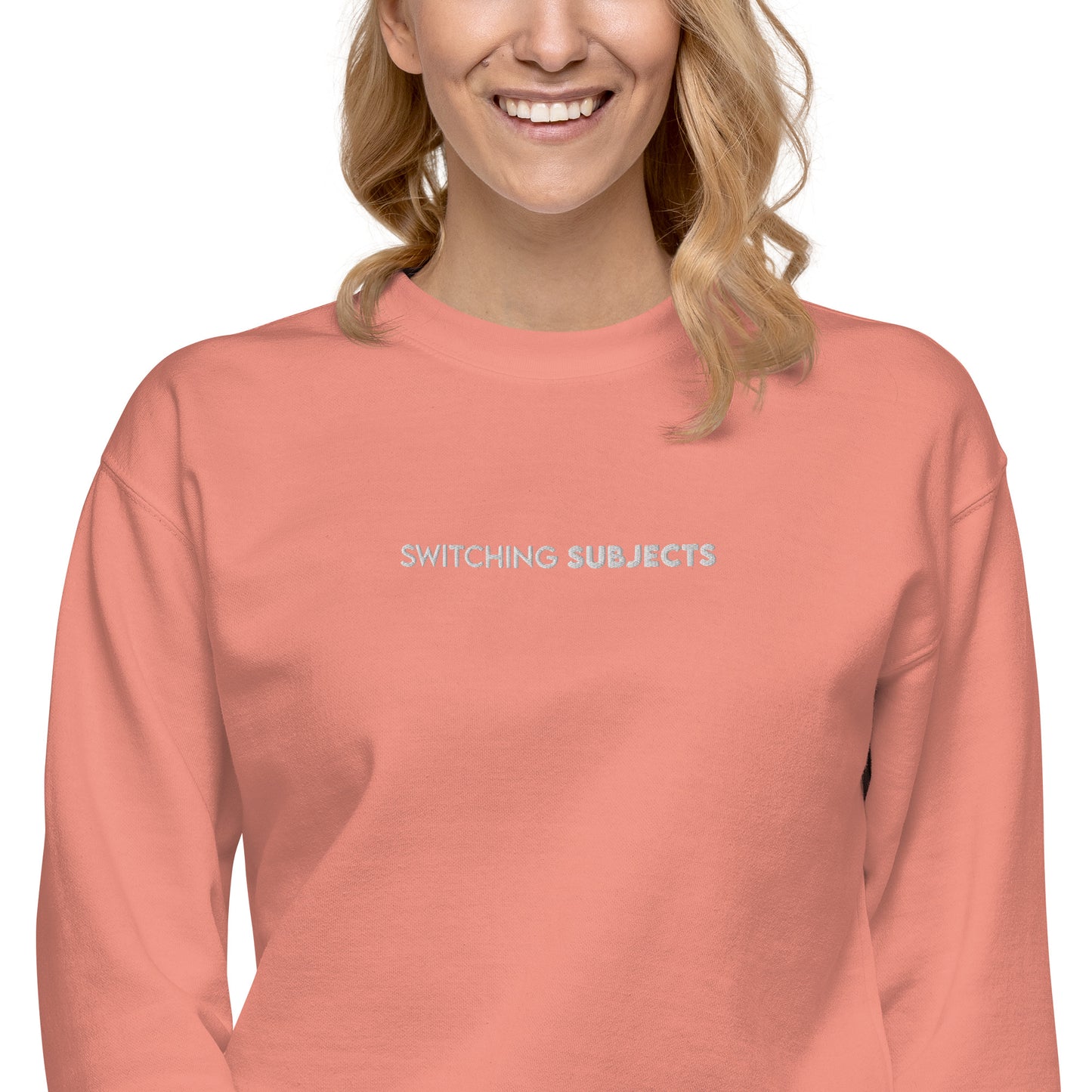 Switching Subjects Unisex Premium Sweatshirt